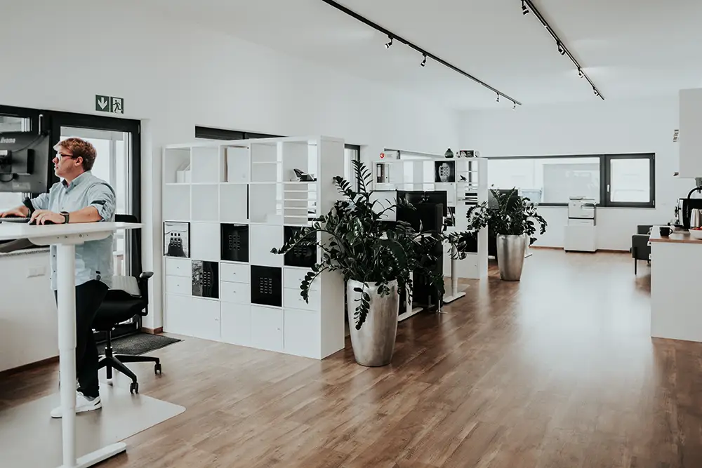 Büroräume in unserem Unternehmen - Leopold Netzwerke GmbH