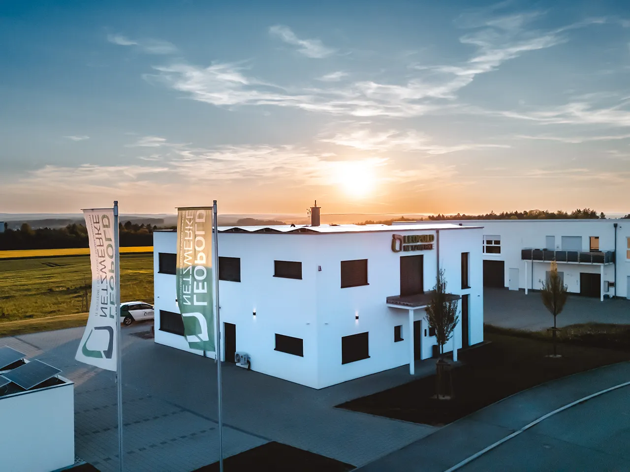 Geschäftsgebäude der Leopold Netzwerke GmbH