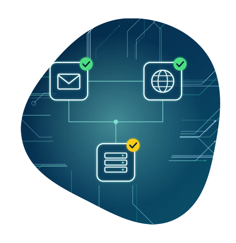 Pr&uuml;fung von E-Mail, Website und DNS einer Domain
